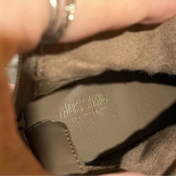 Mossimo Supply Co Brown/Grey Ankle Boots w/ Fringes; 7.5 women’s - Picture 6 of 8